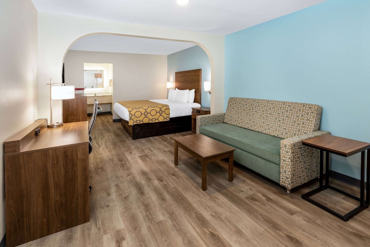 Hypo-allergenic bedding, pillowtop beds, individually furnished, desk