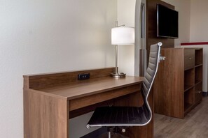 Hypo-allergenic bedding, pillowtop beds, individually furnished, desk