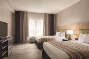 Desk, iron/ironing board, free cribs/infant beds, free WiFi