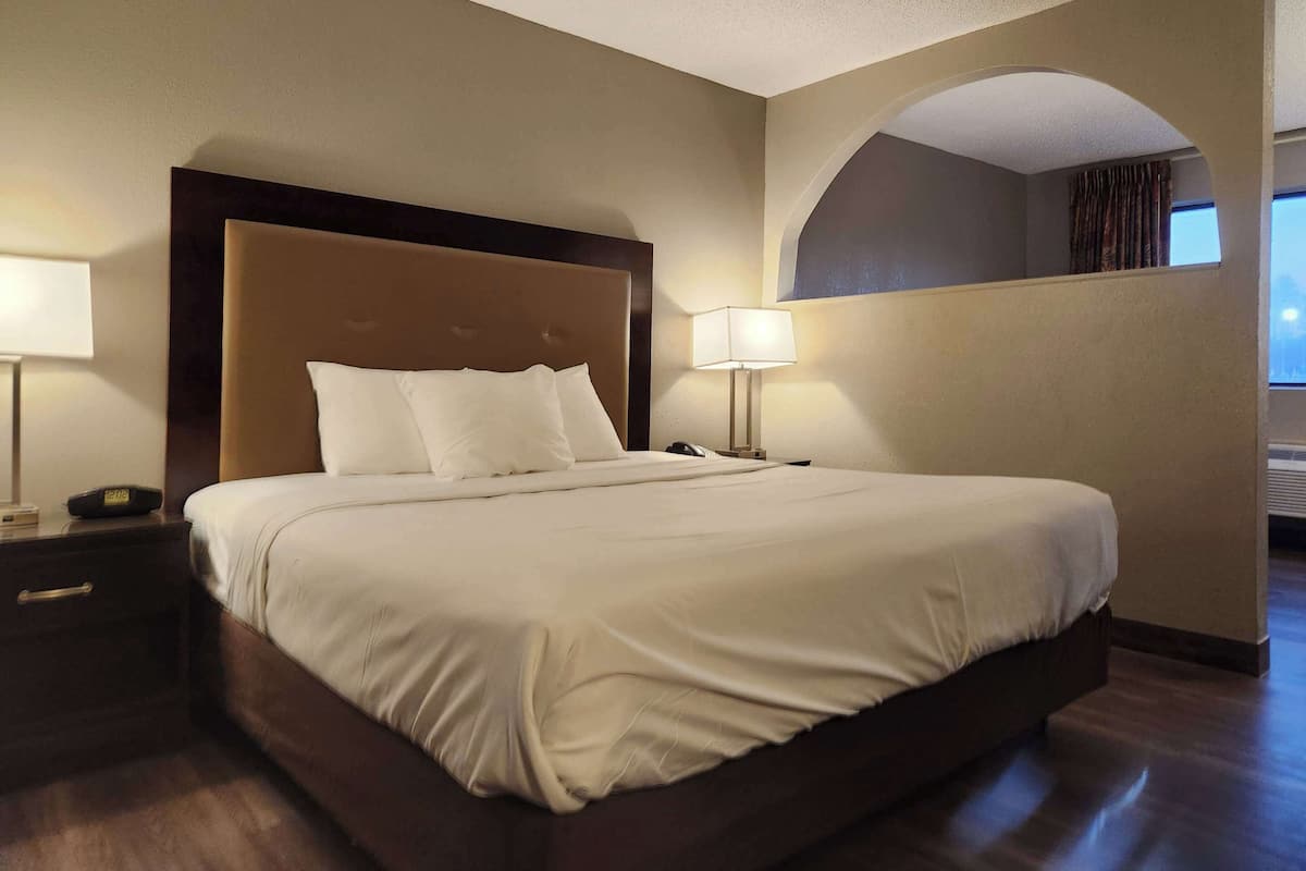 Suite, 1 King Bed, Non Smoking | Desk, rollaway beds, free WiFi, bed sheets