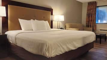 Desk, rollaway beds, free WiFi, bed sheets