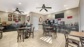 Free daily full breakfast