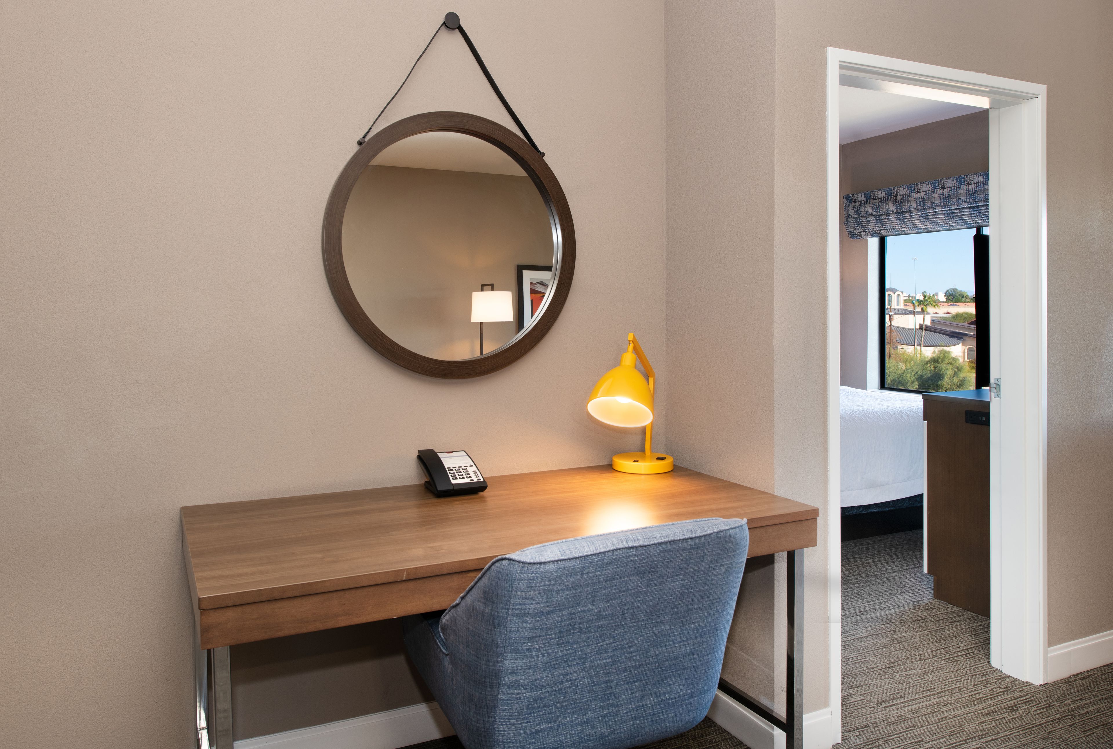 1 bedroom, premium bedding, down duvets, desk