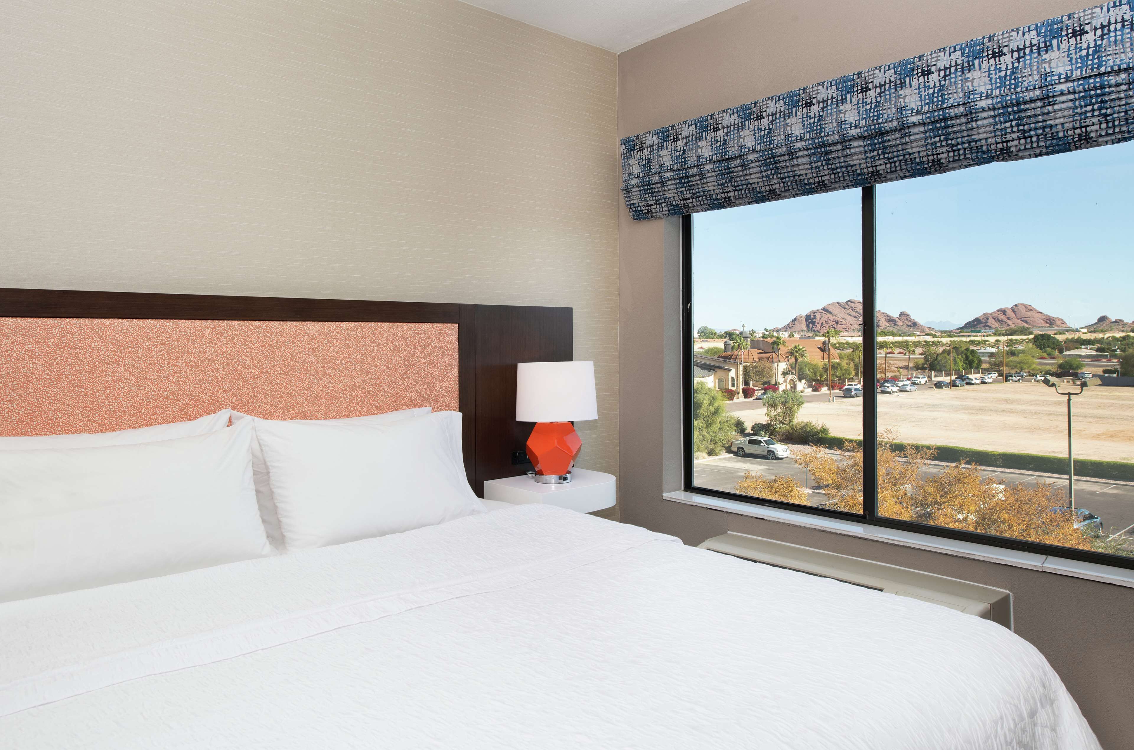Premium bedding, down duvets, desk, laptop workspace