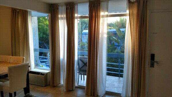 Vue depuis le balcon
