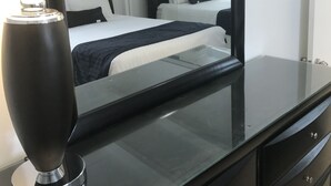 Habitación ejecutiva doble, 2 camas de matrimonio, cocina básica