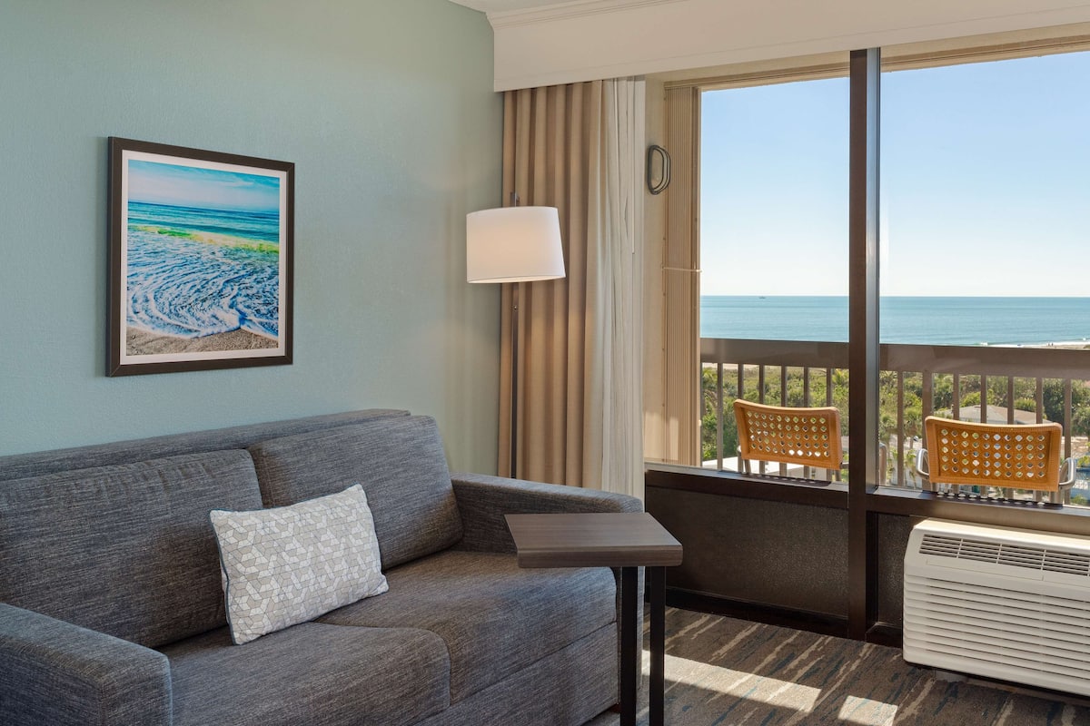 room, ocean view (2 queen beds & sofa bed, floors 5-8) | view from room