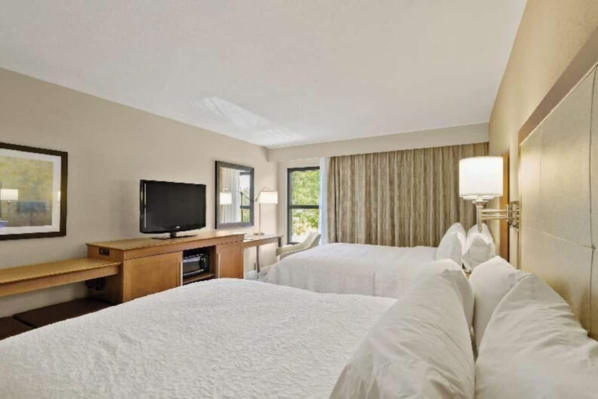 In-room safe, desk, iron/ironing board, free cribs/infant beds