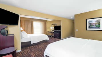Room, Accessible, Bathtub | Premium bedding, pillowtop beds, desk, blackout drapes
