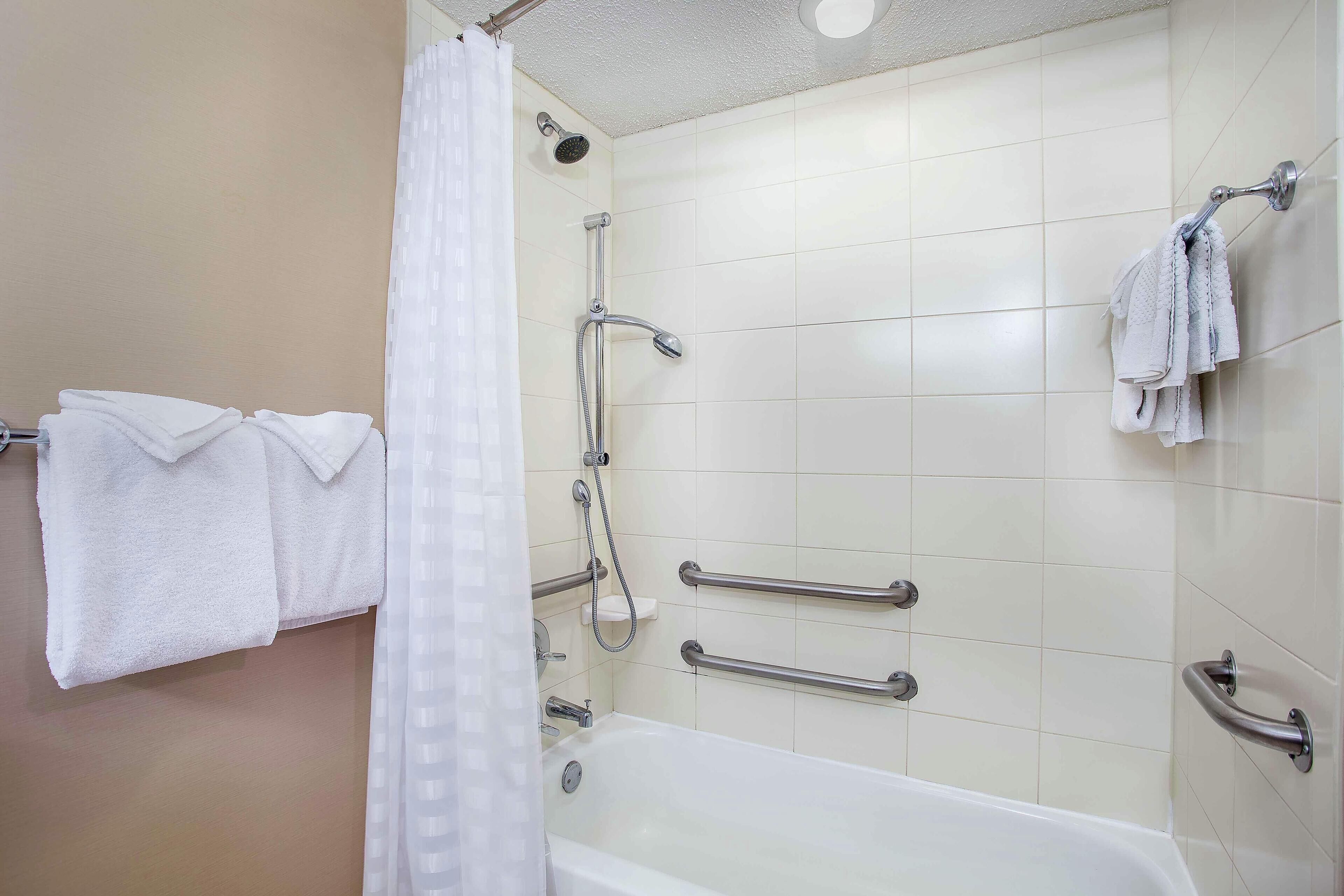 Suite, 1 très grand lit et 1 canapé-lit, non-fumeur | Salle de bain