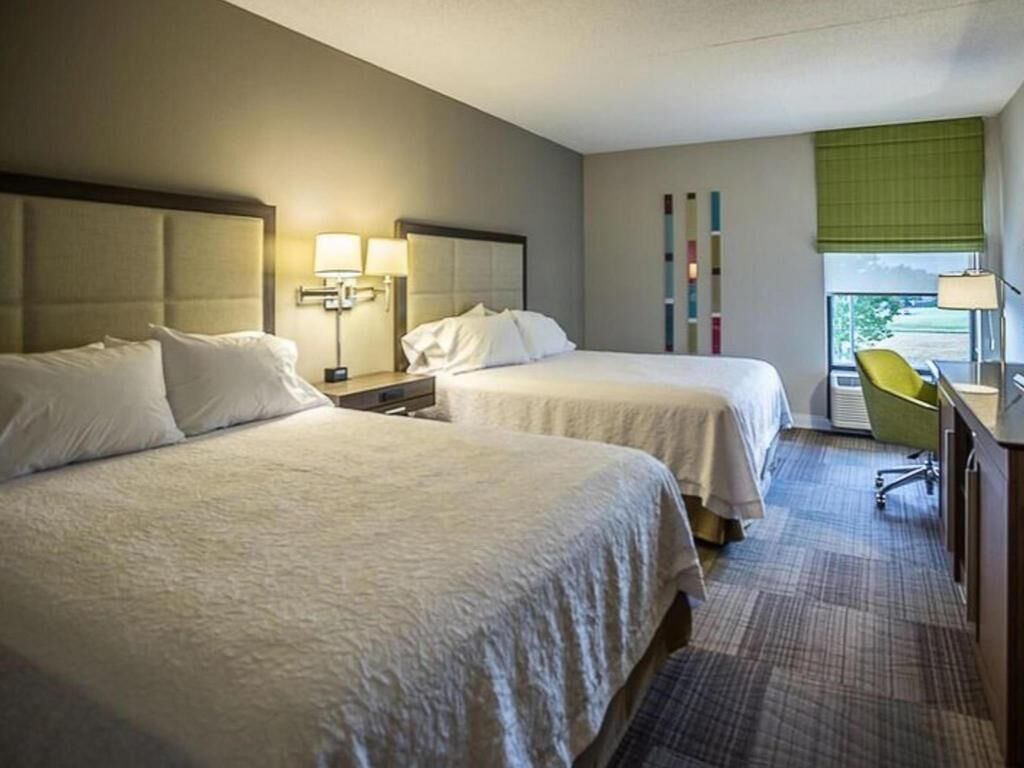 Blackout drapes, soundproofing, iron/ironing board
