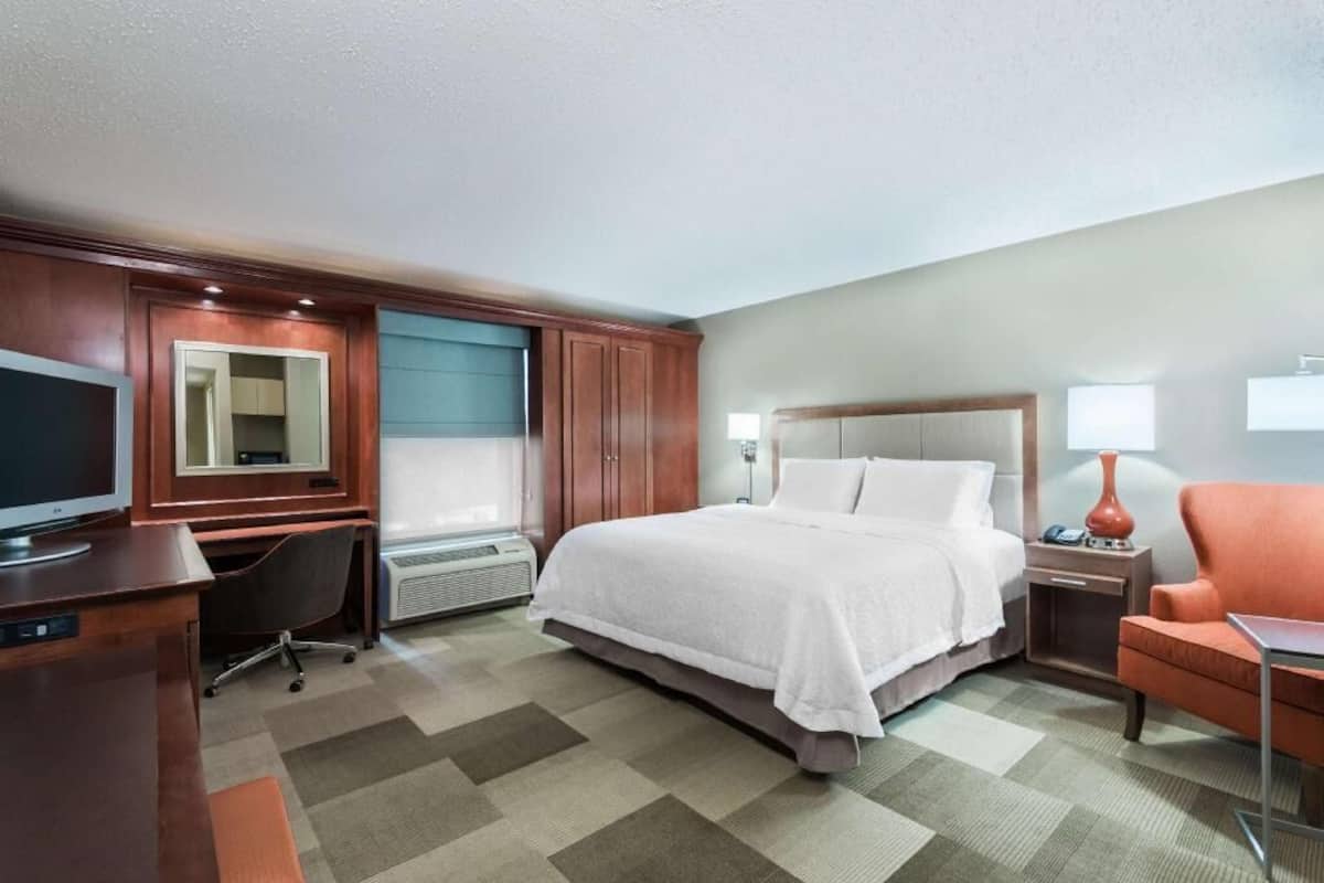 Blackout drapes, soundproofing, iron/ironing board