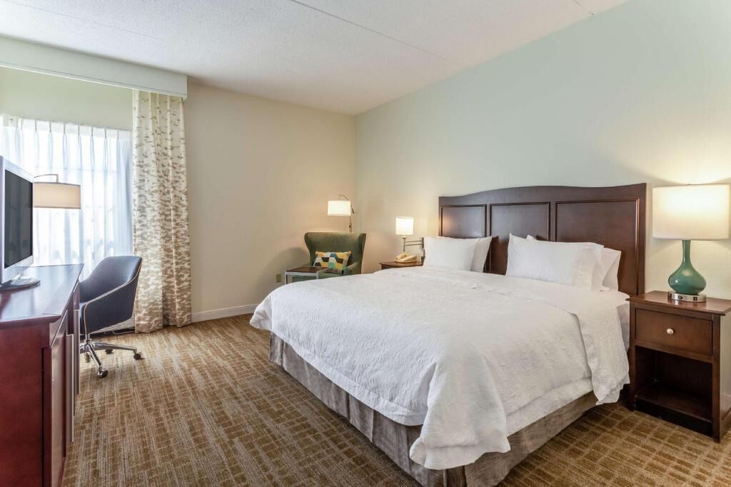 Blackout drapes, iron/ironing board, free cribs/infant beds, free WiFi