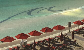 3 outdoor pools, a heated pool, cabanas (surcharge), sun loungers