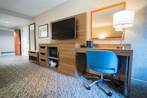 Room, 2 Queen Beds, Accessible, Bathtub (Hearing & Mobility) | Hypo-allergenic bedding, desk, blackout drapes, iron/ironing board