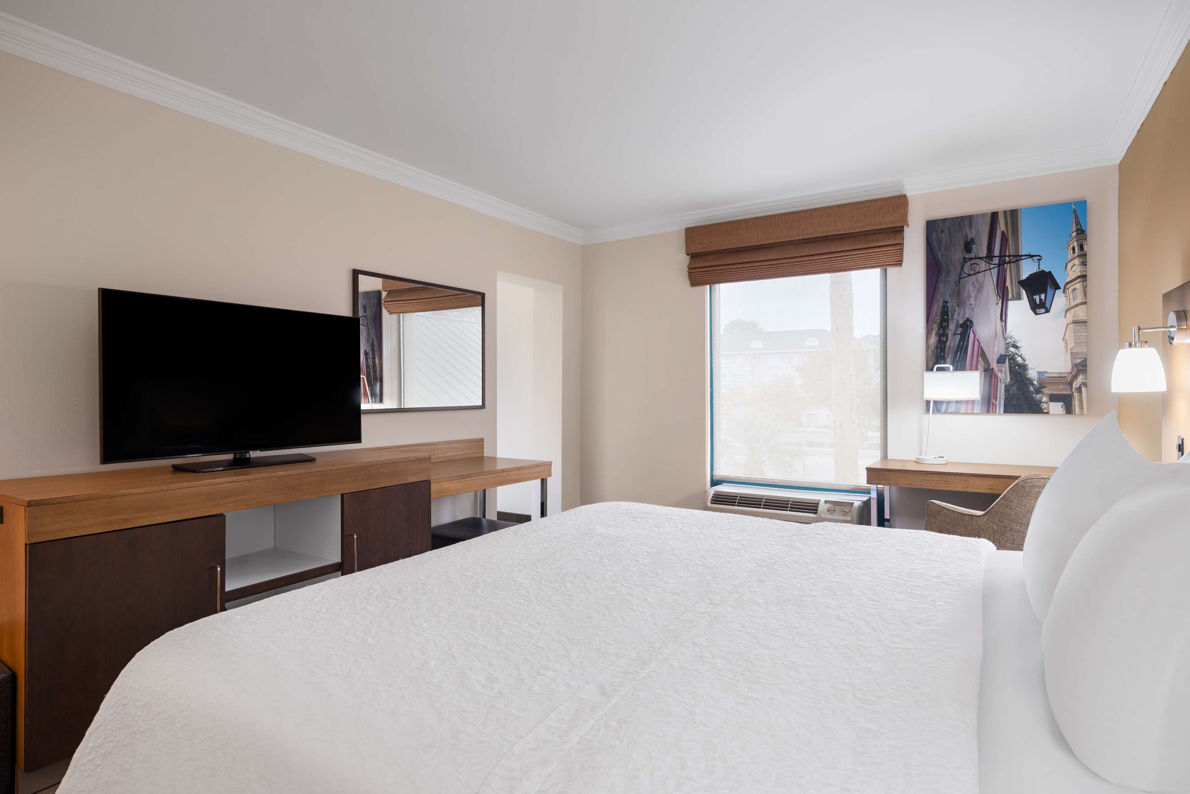 executive room, 1 king bed, non smoking, kitchen | desk, laptop workspace, iron/ironing board, free wifi