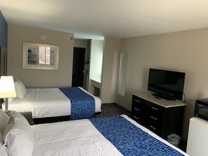 Room, 2 Queen Beds, Non Smoking | Desk, iron/ironing board, free cribs/infant beds, free WiFi