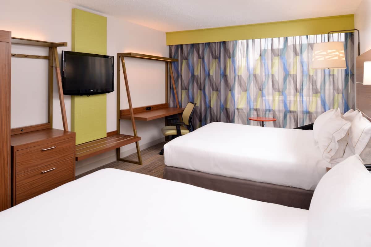 Standard Room, 2 Queen Beds | Premium bedding, down comforters, desk, laptop workspace