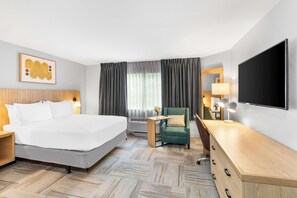 Studio, 1 suuri parisänky | Työpöytä, kannettavalle tietokoneelle sopiva työtila