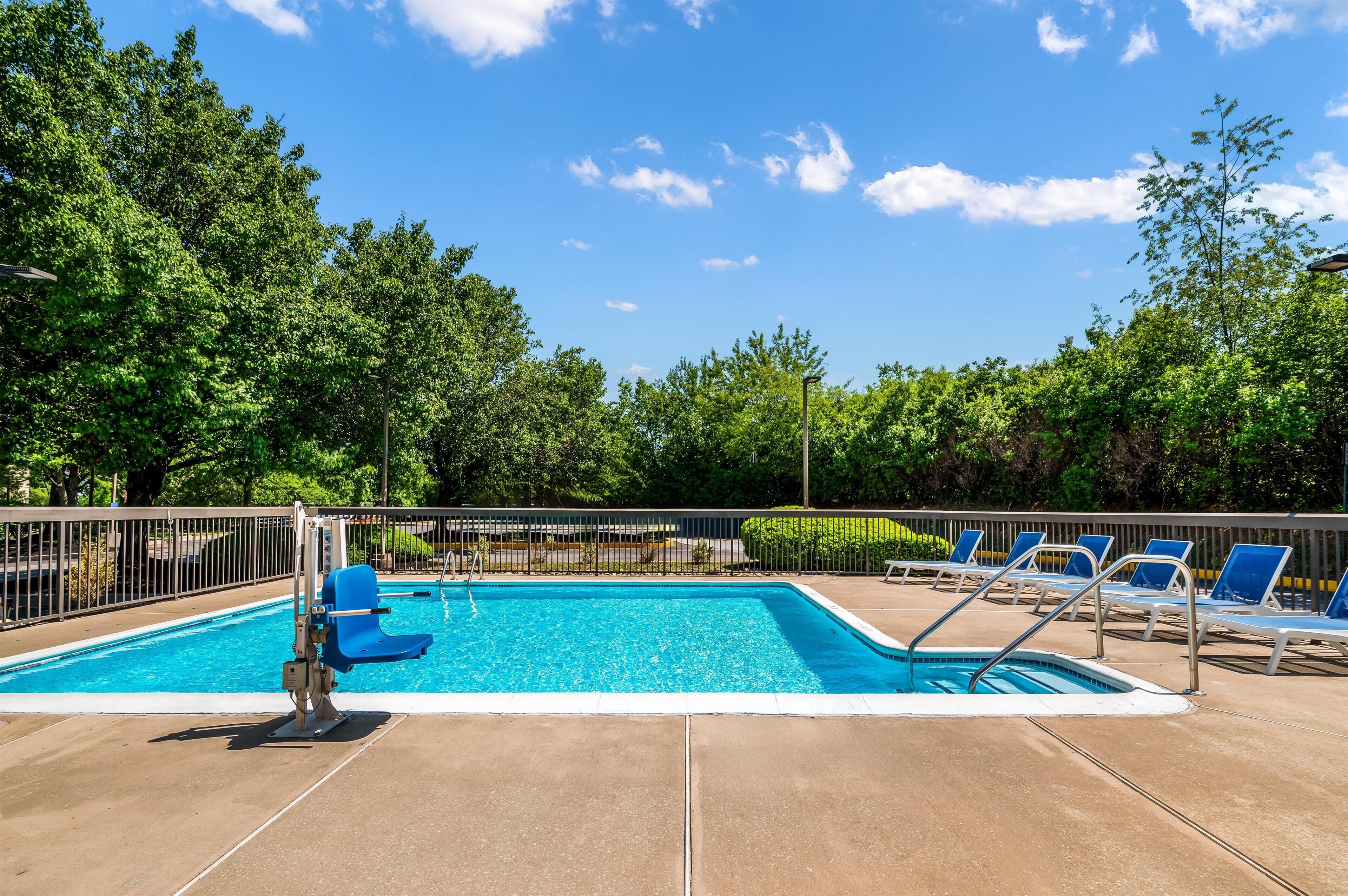 Seasonal outdoor pool