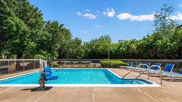 Seasonal outdoor pool