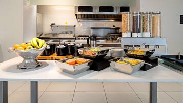 Daily cooked-to-order breakfast for a fee