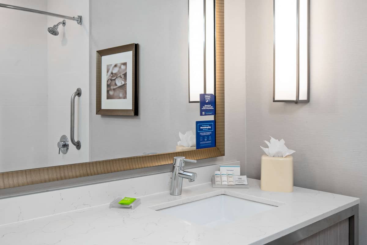 Regadera en el baño