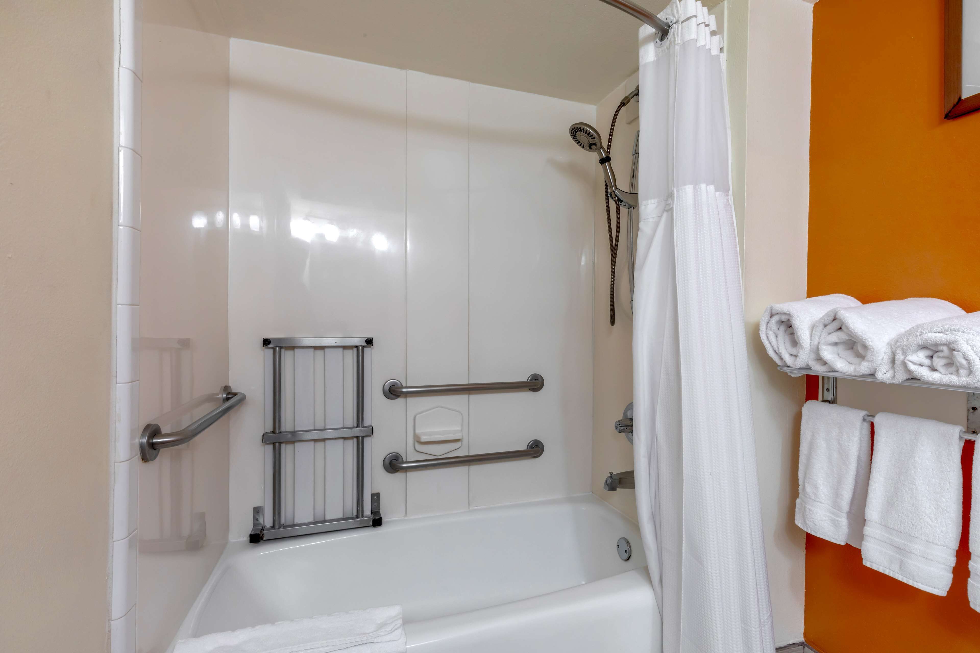 free toiletries, hair dryer, towels, soap