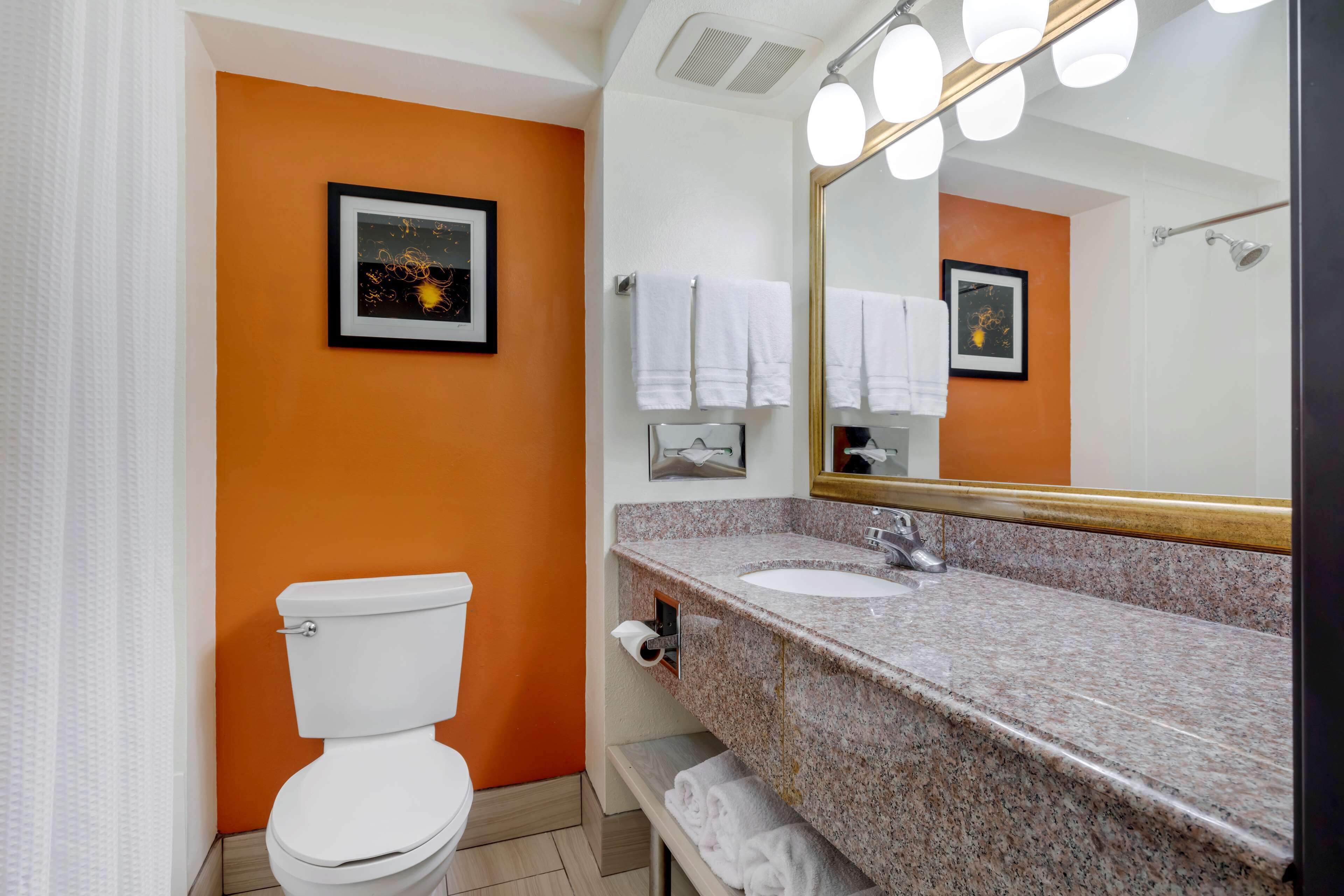 free toiletries, hair dryer, towels, soap