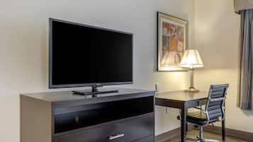 Chambre Standard, 1 trÚs grand lit, accessible aux personnes à mobilité réduite, non-fumeurs | Literie de qualité supérieure, coffres-forts dans les chambres, bureau