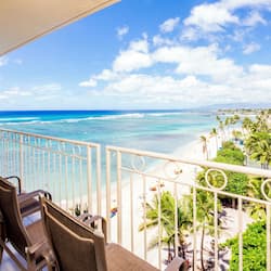 2 Bedroom, 2 Bath Deluxe Ocean View | Terrace/patio