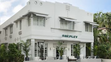 Façade de l’hébergement