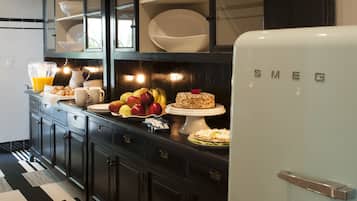 Petit déjeuner continental compris tous les jours