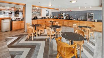 Daily buffet breakfast for a fee