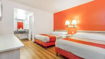 Free WiFi, bed sheets
