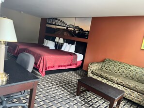 Suite, Multiple Beds, Non Smoking (Oversize) | Desk, iron/ironing board, free cots/infant beds, rollaway beds - Days Inn & Suites by Wyndham Pine Bluff (Pine Bluff)