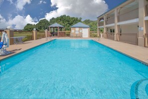 Seasonal outdoor pool