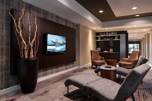 Bar-salon dans le hall