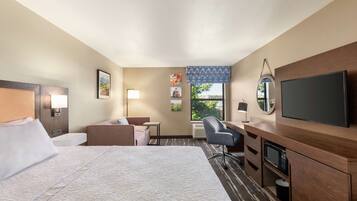 Chambre, 1 très grand lit, non-fumeurs | Rideaux occultants, fer et planche à repasser, Wi-Fi gratuit