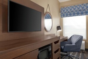 Blackout drapes, iron/ironing board, free WiFi, bed sheets