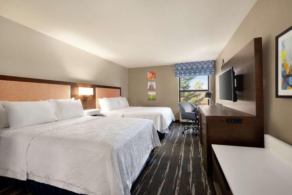 Blackout drapes, iron/ironing board, free cribs/infant beds, free WiFi