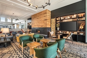 Sala de estar en el lobby
