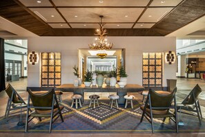 Sala de estar en el lobby