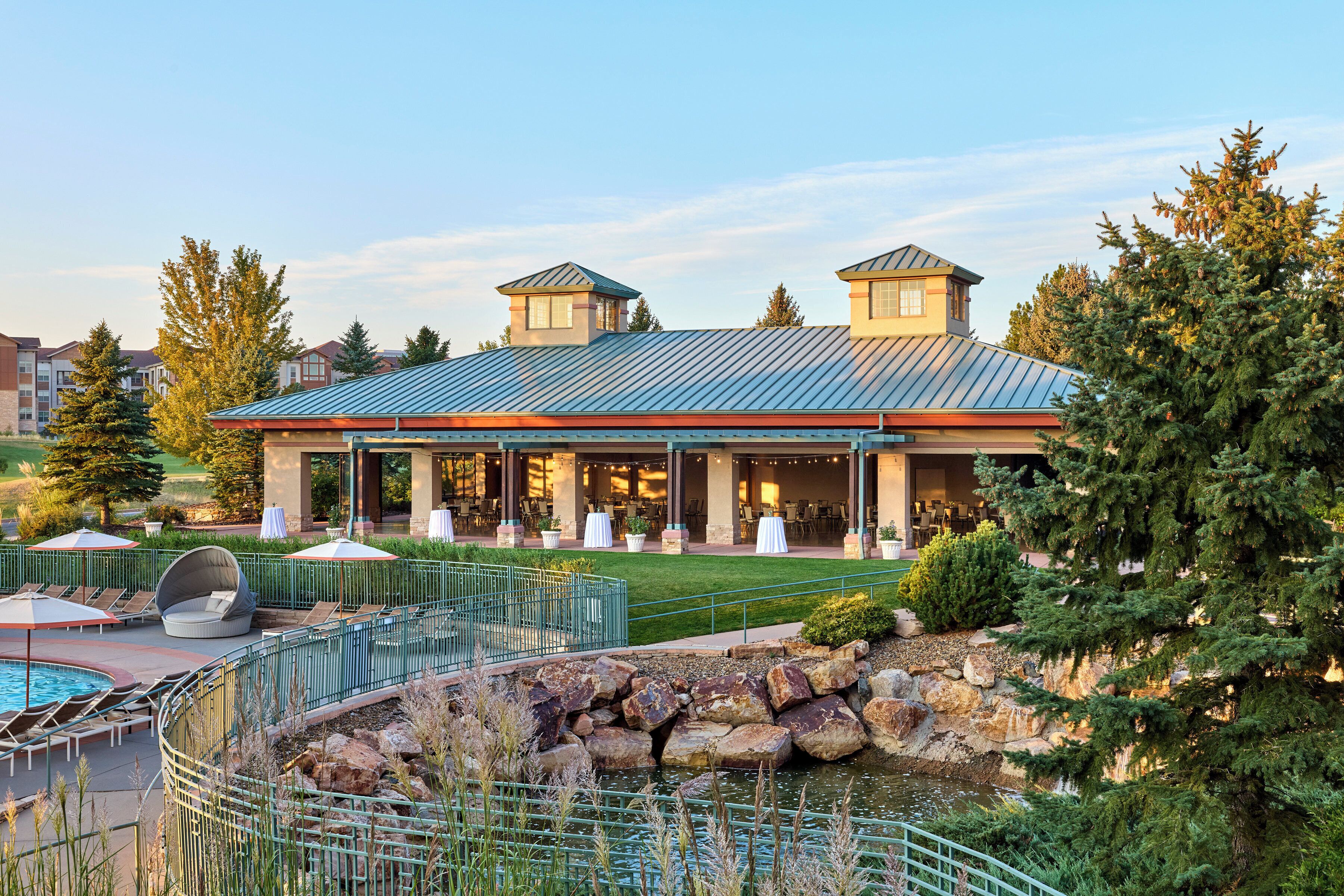 Voorkant van accommodatie