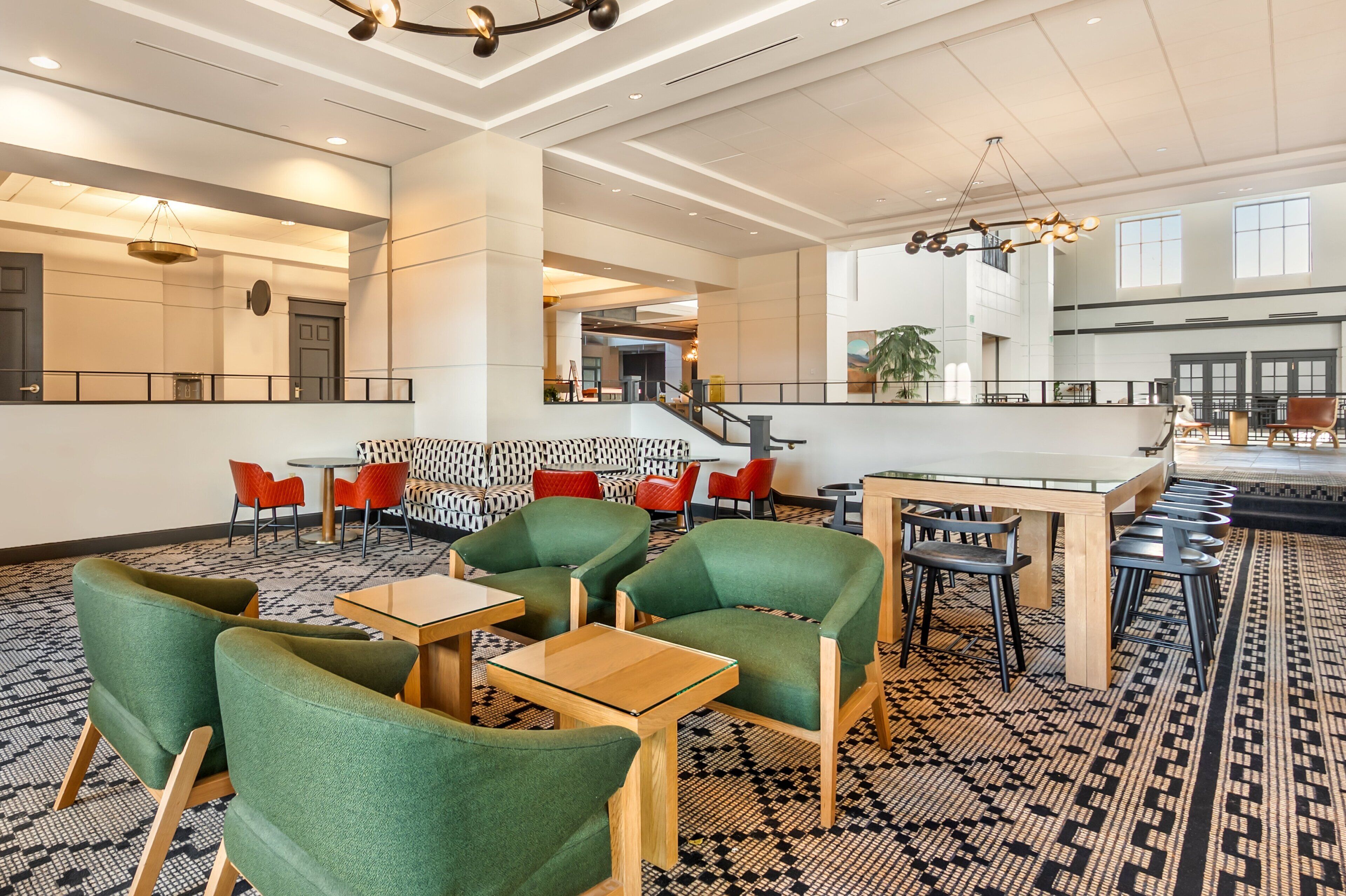 Lobby sitting area