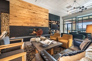 Sittområde i lobbyn