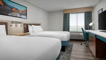 Premium bedding, soundproofing, iron/ironing board