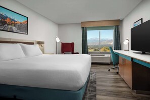 Luxe beddengoed, geluiddichte muren, een strijkplank/strijkijzer