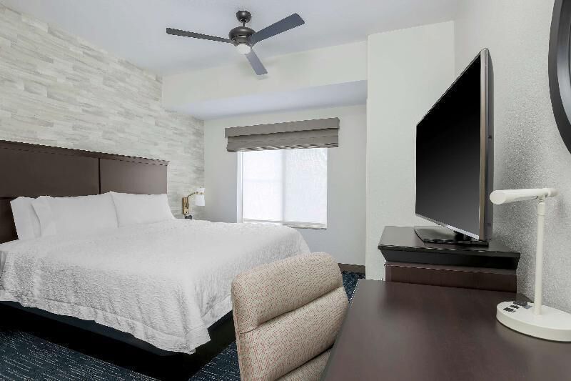 Down comforters, pillowtop beds, desk, laptop workspace