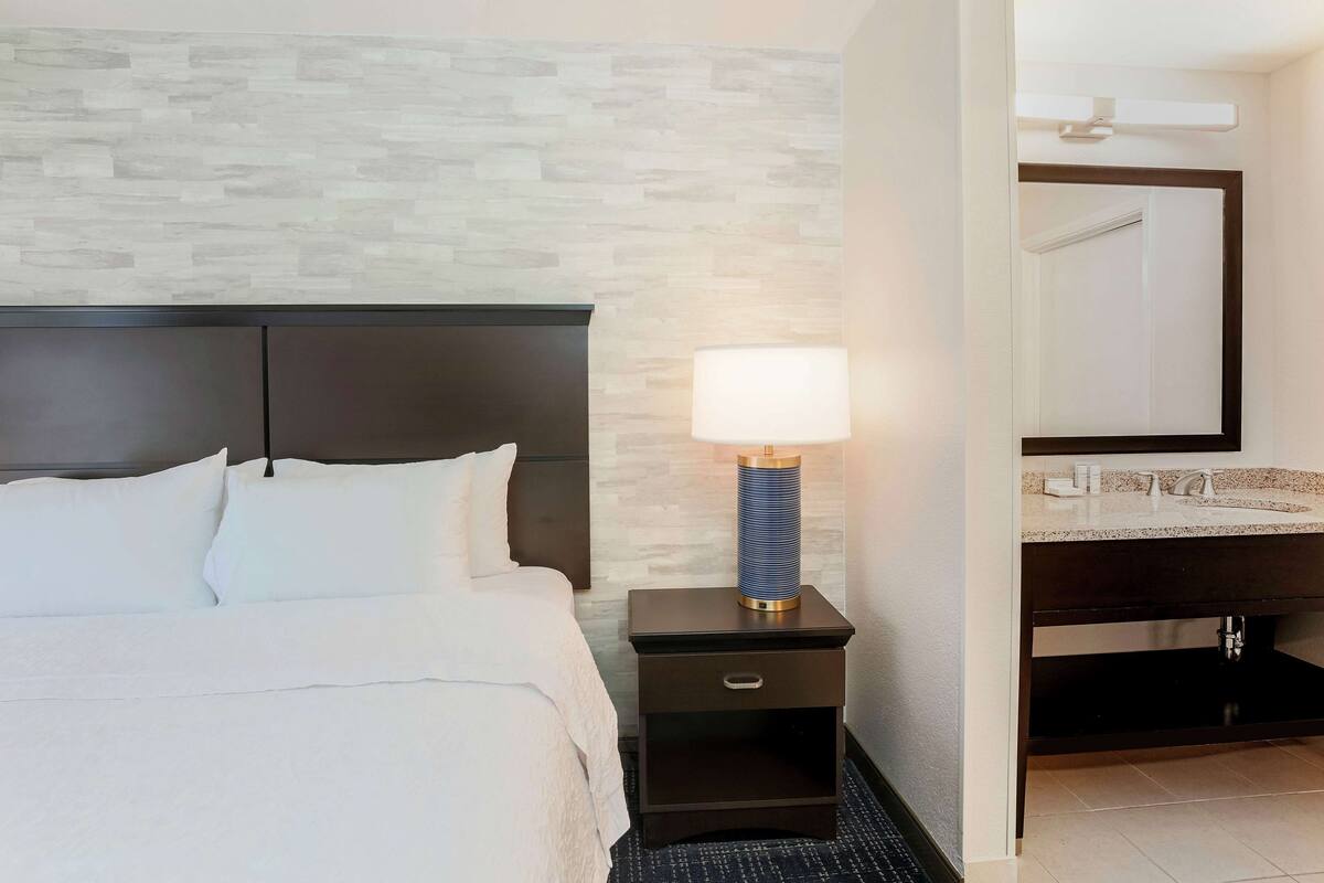 Suite Standar, 1 Tempat Tidur King dengan tempat tidur Sofa, dapur | Selimut bulu angsa, bantalan ekstra lembut, dan meja kerja